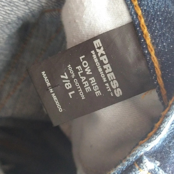 Vintage Express Low Rise Flare Jeans EUC ❤️ - Picture 7 of 8